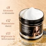 caviar luxury lustrous smooth hair mask sadoer ماسک مو - تصویر 4