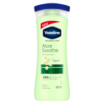 لوسیون بدن آلوئه ورا وازلین 400 میلی Vaseline essential moisture aloe fresh